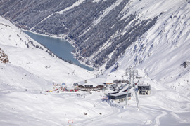Kaunertaler-Gletscher-Skigebiet © ©-TVB-Tiroler-Oberland-Kaunertal-Severin-Wegener Kaunertaler-Gletscher-Skigebiet