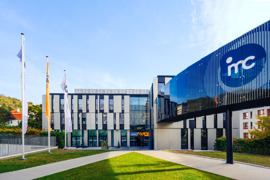 Außenansicht des Trakt G1 des IMC Krems © IMC Hochschule für Angewandte Wissenschaften Krems GmbH Außenansicht des Trakt G1 des IMC Krems