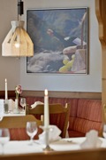 Restaurant mit Kamin © Lisa Klingler Restaurant mit Kamin