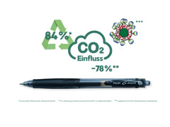 Gelschreiber G-Knock: Schreibfarben schwarz, Strichstärke 0,4 mm © Pilot Pen (Deutschland) GmbH Gelschreiber G-Knock: Schreibfarben schwarz, Strichstärke 0,4 mm