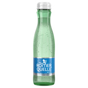Römerquelle still, mild, prickelnd 0,33l Mehrwegglasflasche © Coca-Cola HBC Austria GmbH Römerquelle still, mild, prickelnd 0,33l Mehrwegglasflasche