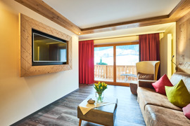 Suite Valentina Wohnzimmer © Hotel Magdalena e.U Suite Valentina Wohnzimmer