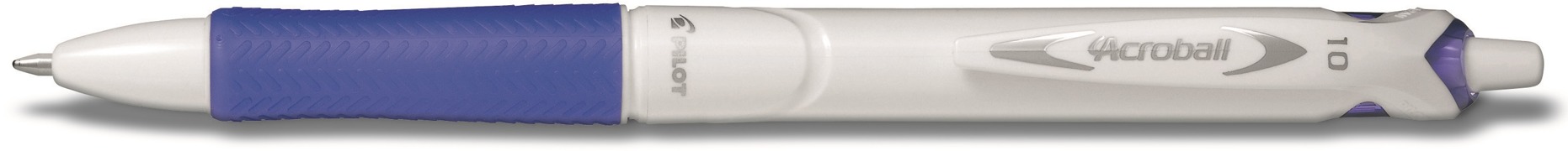 Kugelschreiber Acroball Pure White blau © Pilot Pen GmbH Kugelschreiber Acroball Pure White blau