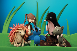 Szenenfoto aus "Der kleine Vogel Tikidu" (3+) © LILARUM Szenenfoto aus "Der kleine Vogel Tikidu" (3+)