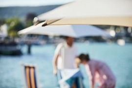 Eigener Badesteg © Foto © Johannes Puch Eigener Badesteg