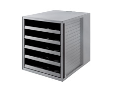 Schubladenbox, ölo-grau, vorne, offen © HAN GmbH & Co. KG Schubladenbox, ölo-grau, vorne, offen