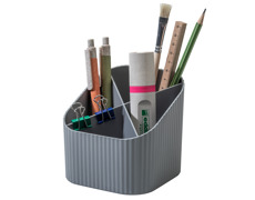 Schreibtischköcher, öko-grau, befüllt © HAN GmbH & Co. KG Schreibtischköcher, öko-grau, befüllt