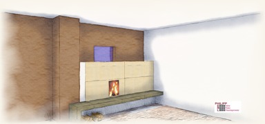 Planung Kachelofen © Philipp Herl Planung Kachelofen