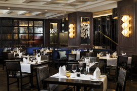 Hilton Vienna Plaza EMILE Restaurant Interior © Hilton Vienna Plaza Hilton International Wien Gesellschaft m.b.H. Hilton Vienna Plaza EMILE Restaurant Interior