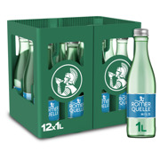 Split-Kiste für Römerquelle Mehrweg-Glasflasche Weithals 1l (Handel) © Coca-Cola HBC Austria GmbH Split-Kiste für Römerquelle Mehrweg-Glasflasche Weithals 1l (Handel)