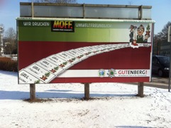 Gutenberg Werbering Plakat © Gutenberg Werbering GmbH Gutenberg Werbering Plakat