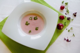 Radieschencremesuppe © KWP Radieschencremesuppe