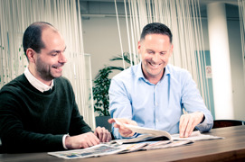 Wilms und Marko - GF der Styria Print Group © Marianne Neuhold Wilms und Marko - GF der Styria Print Group