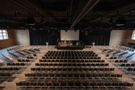 Das MOMENT mit seinem großen Veranstaltungssaal © Benjamin Wald Das MOMENT mit seinem großen Veranstaltungssaal