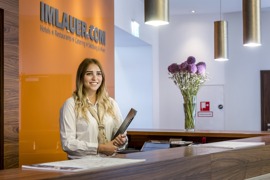 Hotel Imlauer & Nestroy Rezeption © Günther Stadler/Imlauer Hotel & Restaurant GmbH Hotel Imlauer & Nestroy Rezeption