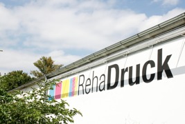RehaDruck Außenansicht © RehaDruck-sozialfair Reha Dienstleistungs- und Handels GmbH RehaDruck Außenansicht