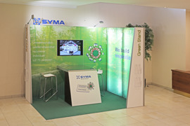 Syma Green Stand Beispiel © Syma System GmbH Syma Green Stand Beispiel
