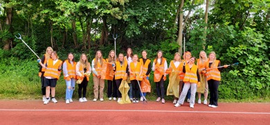 Flurreinigung 2023 © HLW-Hollabrunn Flurreinigung 2023