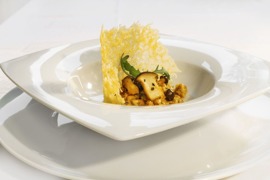 Haus Liebhartstal Kräuterseitlingsrisotto © Kuratorium Wiener Pensionisten-Wohnhäuser Haus Liebhartstal Kräuterseitlingsrisotto