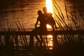 Abendstimmung © Camping am Badesee Abendstimmung