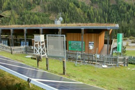 Wetterstation beim Haus des Wassers © Nationalpark Hohe Tauern, Brigitte Eckle Wetterstation beim Haus des Wassers