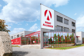 Firmengebäude © Print Alliance Firmengebäude