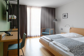 Doppelzimmer im Schloss Hernstein