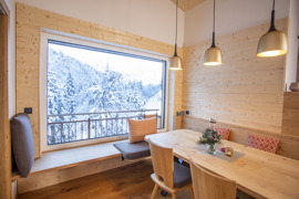 Haus Andrea Eckbank Wohnung Freunde © © Frank Drechsel/ alpin.photo Haus Andrea Eckbank Wohnung Freunde