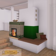 Keram Leszkovich Kachelofen © keram Keram Leszkovich Kachelofen