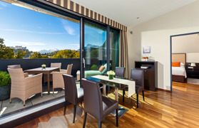 Penthouse Suite, Sheraton Grand Salzburg © Sheraton Grand Salzburg Penthouse Suite, Sheraton Grand Salzburg