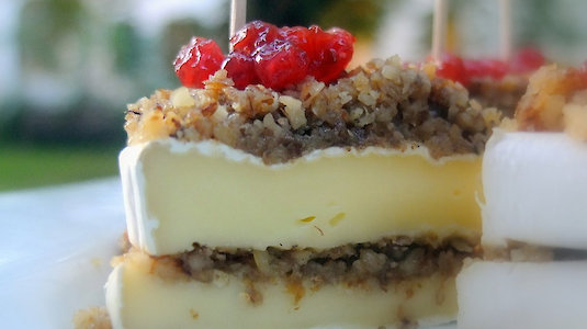 Garnierter Käse Garnierter Käse