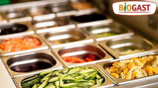 Buffet mit Bio-Produkten Buffet mit Bio-Produkten