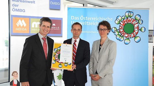 Präsentation des Österreichischen Umweltzeichens Präsentation des Österreichischen Umweltzeichens