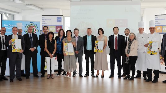 Verleihung des Österreichischen Umweltzeichens an die Mensen Verleihung des Österreichischen Umweltzeichens an die Mensen