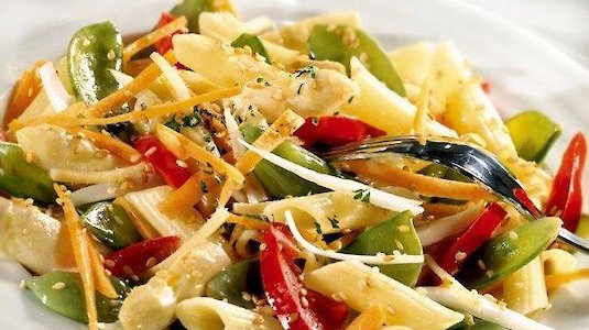 Penne aus regionalen Lebensmitteln Penne aus regionalen Lebensmitteln