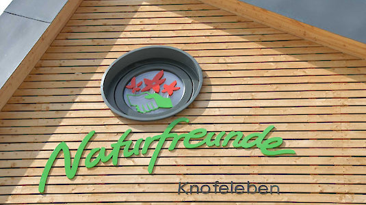 Logo der Naturfreunde Knofeleben Logo der Naturfreunde Knofeleben