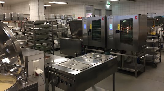 Großküche mit Umweltzeichen Großküche mit Umweltzeichen