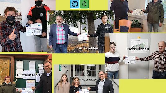 Climate ambassadors on tour. Copyright by TNMS Lembach. Climate ambassadors on tour. Copyright by TNMS Lembach.