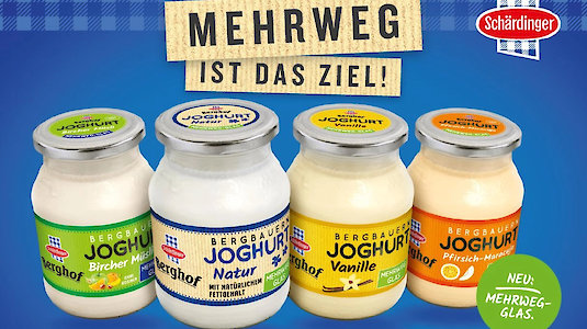 Joghurt im Mehrwegglas Joghurt im Mehrwegglas