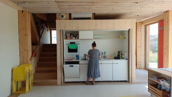 vivihouse von innen, Küche vivihouse von innen, Küche