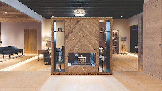 Schauraum der Admonter Holzindustrie AG in Admont.