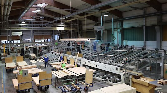 Produktionshalle in Admont. Produktionshalle in Admont.