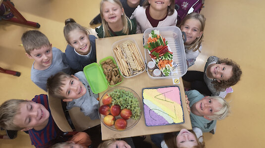 Gesunde Jause in der Schule