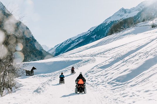 Die West Barrierefrei Winterwandern