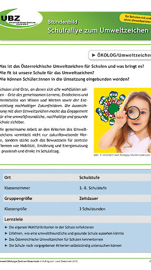 Titelseite Schulrallye Titelseite Schulrallye